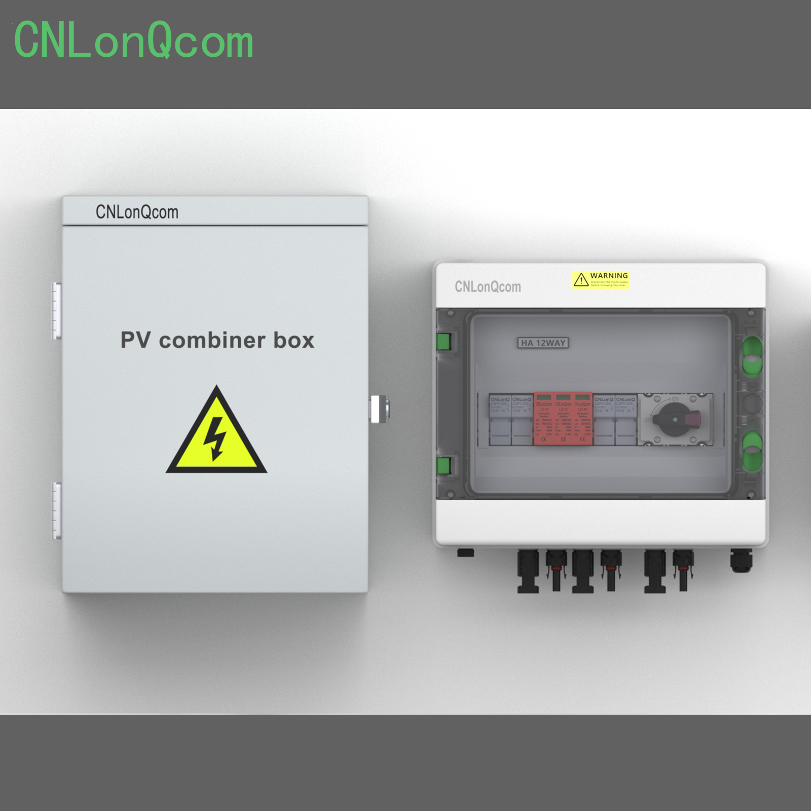 Introducción a las cajas combinadoras solares de CC