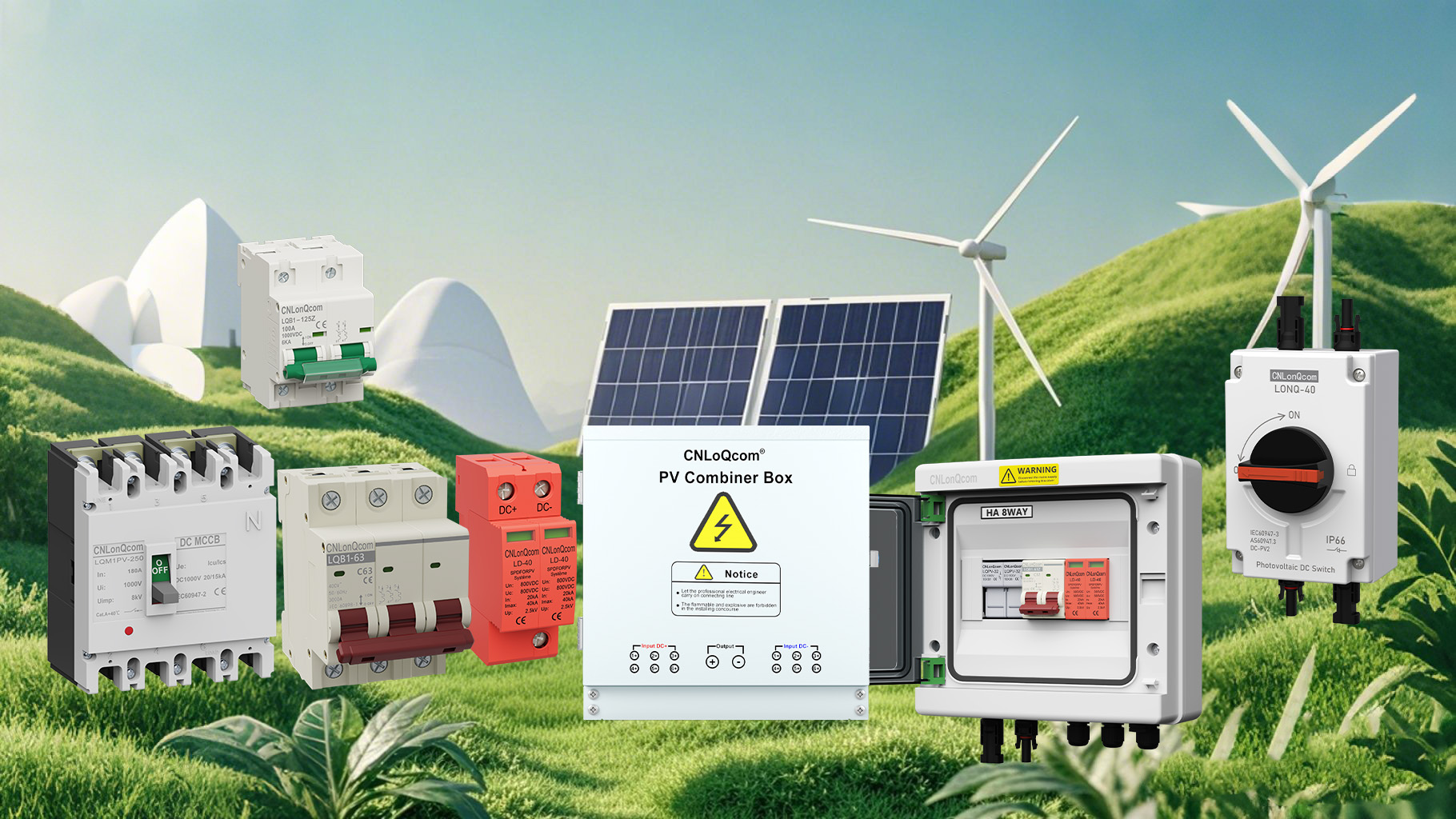 Soluciones eléctricas fotovoltaicas eficientes y confiables: CNLONQCOM permite su futuro de energía verde
