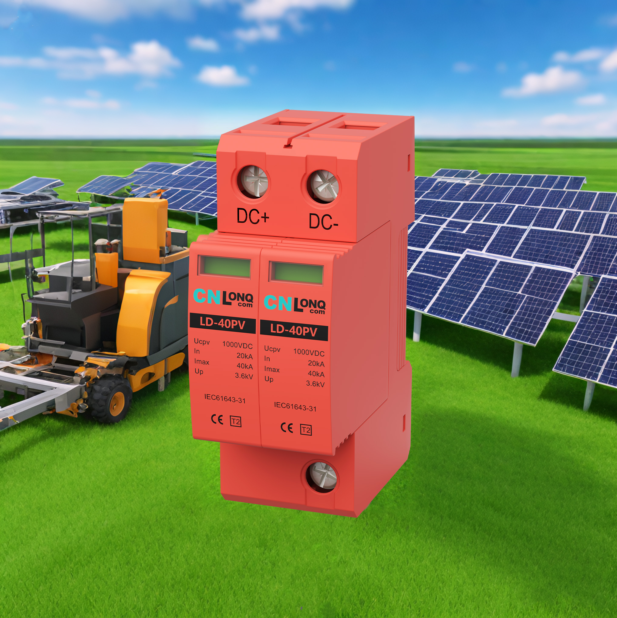 El papel crítico de los dispositivos de protección de sobretensiones (SPDS) en las cajas de combinadores fotovoltaicos: guía de selección y mejores prácticas